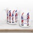 Made for You and Me Patriotic Gnomes Personalized 5 x 4.62 Mug