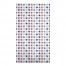 Floral Stars Pattern 58 x 102 Tablecloth