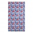 Red White and Blue Florals 58 x 102 Tablecloth