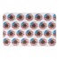 Patriotic Sunflower Pattern 21 x 34 Bath Mat