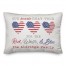 Our Hearts Beat True Personalized 20 x 14 Indoor / Outdoor Pillow