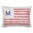 Flag Monogram Personalized 20 x 14 Indoor / Outdoor Pillow