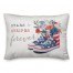 Stars and Stripes Sneakers 20 x 14 Indoor / Outdoor Pillow