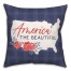 America the Beautiful Plaid 18 x 18 Indoor / Outdoor Pillow