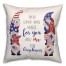 Made for You and Me Patriotic Gnomes Personalized 18 x 18 Indoor / Outdoor Pillow