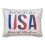 Paintstroke USA 20 x 14 Indoor / Outdoor Pillow