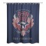 Born Free Eagle Personalized 71 x 74 Shower Curtain