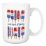 Sweet Land of Liberty Patriotic Popsicles 5 x 4.62 Mug