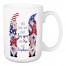 Made for You and Me Patriotic Gnomes Personalized 5 x 4.62 Mug