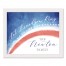 Let Freedom Ring Personalized 21.63 x 17.63 White Framed Canvas
