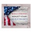 Bold Bright Brave 20 x 16 Western White Framed Print