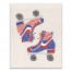 American Roller Skates 16 x 20 Canvas Wall Art