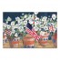 Terracotta Patriotic Pots 36 x 24 Canvas Wall Art