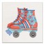 Superstar Rollerskate 20 x 20 Canvas Wall Art