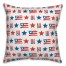 Flags and Stars Pattern 18 x 18 Indoor / Outdoor Pillow