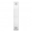 Monogram White Gray Name Personalized 16 x 90 Outdoor Table Runner