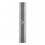 Gray Monogram Name Stripes Personalized 16 x 90 Outdoor Table Runner