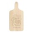 Happy Halloween Snake Personalized 8 x 17 Maple Paddle Cutting Board