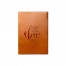 Set Your Mind on Things Above Personalized 6 x 8.5 Rawhide Leather Journal