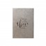 Set Your Mind on Things Above Personalized 6 x 8.5 Gray Leather Journal