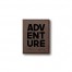 Adventure Personalized 4.5 x 5.5 Brown Leather Passport Holder