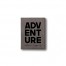 Adventure Personalized 4.5 x 5.5 Gray Leather Passport Holder