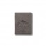 Collect Stories to Tell Personalized 4.5 x 5.5 Gray Leather Passport Holder