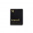 Travel Definition Personalized 4.5 x 5.5 Black Leather Passport Holder