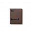 Travel Definition Personalized 4.5 x 5.5 Brown Leather Passport Holder