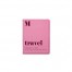 Travel Definition Personalized 4.5 x 5.5 Pink Leather Passport Holder