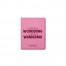 Wondering Wandering Personalized 4.5 x 5.5 Pink Leather Passport Holder