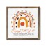 Happy Fall Yall Personalized 9.5 x 9.5 Framed Wood Plaque