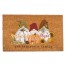 Grateful Thankful Blessed Gnomes Personalized 30 x 18 Door Mat