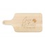 Give Thanks Personalized 17 x 8 Maple Paddle Cutting Board