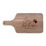 Give Thanks Personalized 17 x 8 Walnut Paddle Cutting Board