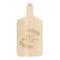 Thanks and Giving Personalized 8 x 17 Maple Paddle Cutting Board