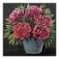 Bold Dark Pinks 40 x 40 Canvas Wall Art