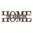 Home Typography Personalized 4 x 4 Copper Metal Ornament