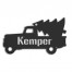 Christmas Truck Personalized 4 x 4 Metal Ornament