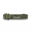 Naïve Bold Font Personalized 1 x 23 Green Leather Collar