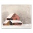 Hazy Barn 30 x 24 Canvas Wall Art