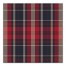 Plaid Palette Red 12 x 12 Canvas Wall Art