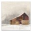 Frosty Barn 20 x 20 Canvas Wall Art