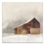 Frosty Barn 24 x 24 Canvas Wall Art