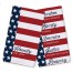 American Flag Family Name Personalized Towel Set