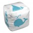 Coastal Silhouette 13x13 Ottoman