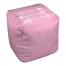 Pink Arrows 13x13 Ottoman