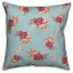 Vintage Pink Roses  Outdoor Throw Pillow