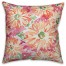Vivid Daisy Bouquet  Outdoor Throw Pillow
