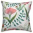 Pink Iris  Outdoor Throw Pillow